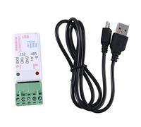 Cpolebev 3 In1 USB 232 485 TO RS485 / USB TO RS232 / 232 TO 485 Converter Adapter Ch340 W/LED for WIN7,Linux PLC Access Control