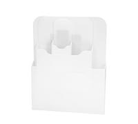 Cpolebev 3 Pack Magnetic File Holder, Large Size Refrigerator Storage Pocket for Class Whiteboard, Office, Refrigerator, Locker (L, M and)