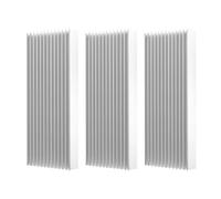 Cpolebev 3 Pcs Aluminium Power Amplifier Heatsink Heat Sink 100X40X11mm