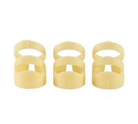 Cpolebev 3 Pcs Guitar Picks Electric Acoustic Guitar Ukulele Index Finger Picks Pick Guitar Stringed Instrument Part Accessories M