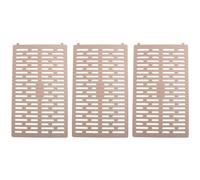 Cpolebev 3 PCS Plastic Tree Trunk Protectors Waterproof Tree Bark Protector Flexible Tree Guard with Mesh for Various Size Trees