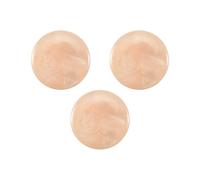 Cpolebev 3 Pcs Trumpet Finger Buttons Valve Finger Trumpet Cap Screw Cover for Musical Bass Trumpet Accessories Yellow