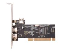 Cpolebev 3 Port IEEE 1394 Firewire Card PCI Firewire Adapter IEEE 1394 PCI Controller Card for Desktop PC