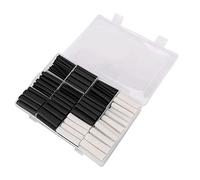 Cpolebev 300Pcs 3:1 Heat Shrink Tubing Kit with Glue Dual Wall Tubing 2.4/3.2/4.8/6.4/7.9/9.5/12.7mm Adhesive Lined Sleeve Wrap