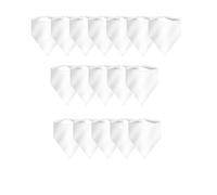 Cpolebev 36 PCS Sublimation Blank Dog Bandana,DIY Holiday Dog Scarf, Sublimation Triangle Bib Handkerchief Dog Tags Blanks Bulk
