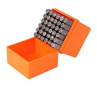 Cpolebev 36-Piece 3mm Number & Capital Letter Stamp Set (A-Z & 0-9) Punch Perfect for Imprinting Metal, Plastic, Wood, Leather
