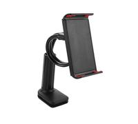 Cpolebev 360 Rotating Flexible Long Arms Mobile Phone Holder Desktop Bed Lazy Bracket Phone Stand for Phone and Tablet(Black)