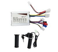 Cpolebev 36V 350W Electric Scooter Brushed Controller Motor+Throttle Twist Grip Kit for E-Bike Electric Scooter Bicycle