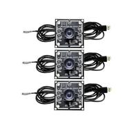 Cpolebev 3Pcs 100 Degree Camera Module 1MP OV9732 1280x720 USB Free Driver Manual Focus,with 1 Meter Cable for WinXP/7/8/10