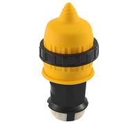 Cpolebev 3Pcs 125V Rv Power Twist Lock Plug Inlet 30Amp Female Locking Connector with Cover Rv Power Socket Waterproof Cover Set