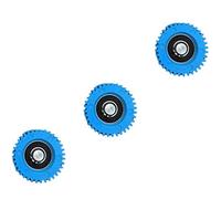 Cpolebev 3Pcs 36T Electric Bicycle Wheel Hub Planetary Gears with Bearing Circlips E-Bike for Motor Mid Motor Accessories