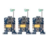Cpolebev 3Pcs BL1830 Li-Ion Battery PCB Charging Protection Board for 18V Power Tool BL1815 BL1860 LXT400 Bl1850