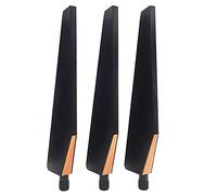 Cpolebev 3Pcs for GT-AC5300 Wireless Router Wireless Network Card AP Antenna SMA Dual Frequency Omnidirectional Antenna