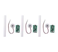 Cpolebev 3Pcs Mist Maker Atomization Plate with 5V USB Humidifier Module Integrated Circuit Board Driver with Timing Switch
