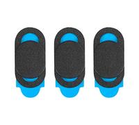 Cpolebev 3pcs Plastic Camera Shield Stickers Notebook PC Tablet PC Mobile Anti-Hacker Peeping Protection Privacy Cover black