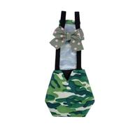 Cpolebev 3Pcs Premium Reusable Pet Duck & Chicken Diapers, Waterproof Poultry Diaper Wraps with Bow Tie,Pet Duckling Nappies Easy to Use S