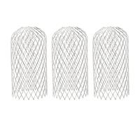 Cpolebev 3Pcs Roof Gutter Guard Filters 3 Inch Expand Aluminum Filter Strainer Anti - Blocking Leaf Drains Debris Drain Net Cover