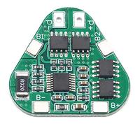 Cpolebev 3S 12V 18650 Lithium Battery Protection Board 11.1V 12.6V Overcharge Over-Discharge Protect 8A 3 Cell Pack Li-Ion
