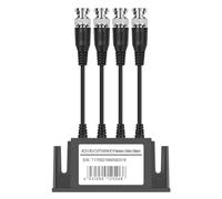 Cpolebev 4-Channel Video Balun BNC UTP CAT5 Transmitter for CCTV/Surveillance Camera Trend