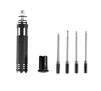 Cpolebev 4 in 1 Hexagon Socket Screwdriver Set Hex Driver H1.5 H2.0 2.5 H3.0mm Modeling Making Tools for RC Plane
