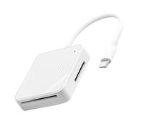 Cpolebev 4 in 1 Memory Card Reader Adapter Type C USB-C Smart Media OTG M2 SD SM XD Card Reader for Android Accessories