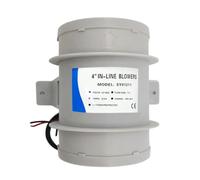 Cpolebev 4 Inch in-Line Blowers Boat Bilge Blower Cool Fan Marine Cabin Ventilation 12V,RV and Marine Accessories