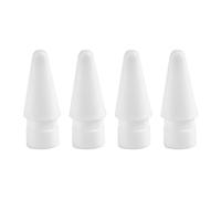 Cpolebev 4 Pack Replacement Tip for Pencil Nibs for Pencil 1St & 2Nd Generation (White)