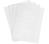 Cpolebev 4 PCS 14 Count Plastic Mesh Canvas Sheet 14 CT Plastic Aida for -,Making Jewelry Organizer (11x8Inch) White