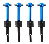 Cpolebev 4 Pcs Metal Universal Drive Shaft CVD 53792 for TT-01 TT01 TT-02 TT02 TA04 1/10 RC Car Upgrade Parts