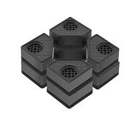 Cpolebev 4 Pcs Washing Machine Height Increase Pads Anti Pads Silent Skid Raiser Mat Refrigerator 8CM