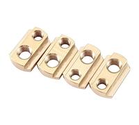 Cpolebev 4 Piece Hydrofoil Screw with Machine Rice Screw Hydrofoil Mounting T-Nuts M6 and M8 for All Hydrofoil Tracks