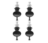 Cpolebev 4 Tuning Pegs Pin for Ukulele and Other Various Instruments-Black