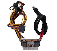 Cpolebev 450W 24Pin 12V DC Input 450W Output Realan Mini ITX PSU DC ATX PC Switch DC-DC ATX Power Supply for Computer
