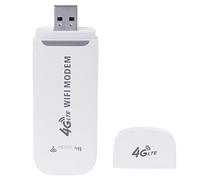 Cpolebev 4G LTE USB Modem Network Adapter with WiFi Hotspot SIM Card 4G Wireless Router for Win XP Vista 7/10 10.4