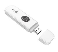 Cpolebev 4G USB WIFI Modem Router with SIM Card Slot 4G LTE Car Wireless Wifi Router Support B28 European Band-White