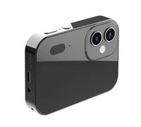 Cpolebev 4K CCD Digital Camera 64MP Digital Flash Video Camera with Touch Screen 16X Digital Zoom IR Night Vision Camera Black