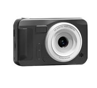Cpolebev 4K Digital Camera 44 Megapixels HD Photography CCD Travel Selfie Pocket Students Campus Selfie Camera Black