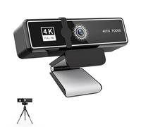 Cpolebev 4KFull HD Webcam USB Plug Network Live Broadcast High Definition Video Conference USB Camera 120 Degree Wide Viewing Angle Webcam B