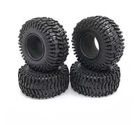 Cpolebev 4PCS 125MM 2.2Inch Tires Tyre for 1/10 RC Crawler Car Axial SCX10 90046 RR10 Wraith TRX4-6