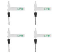 Cpolebev 4pcs BSR Needle Stylus,Double-Sided Record Player Needle Replacement Phonograph Record Player Stylus for BSR -16-17