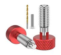 Cpolebev 4PCS Handle Kit, Knurled Handle Stainless Steel Lock M6 for Rolling Toolbox