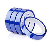 Cpolebev 4Pcs Heat High Temp Tape Up to 250℃ for Sublimatio Print/Heat Transfer/Vinyl Tape