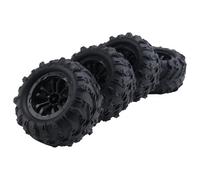 Cpolebev 4Pcs Large Tire Widening Tyre Wheel for 144001 124016 124018 124019 12428 HBX 16889 16890 RC Car Upgrade Parts