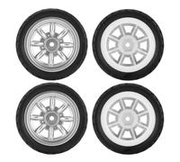 Cpolebev 4Pcs Rubber Tire Tyre Wheel for SG1603 SG1604 SG1605 UD1601 UD1602 UD1603 UD1604 1/16 RC Car Upgrade Parts,2