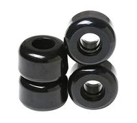 Cpolebev 4Pcs/Set Skateboard Longboard Wheel 54mmx36mm 82A Wheel Stunt Skateboards Downspeed PU Wheel,Black