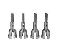 Cpolebev 4Pcs Wheel Axles 1/18 RC Car Truck Spare Parts for A949/A959/A969/A979/K929 Toy Off-Road Car Accessories
