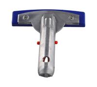 Cpolebev 5.5In Stainless Steel Swimming Pool Cleaner Brush for Spa Pond Floor Wall Cleaning Equipment Tool