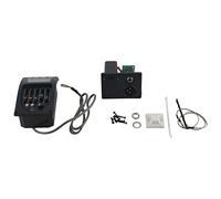 Cpolebev 5 Band EQ Equalizer Pickup, Acoustic Guitar Preamplifier Tuner with LCD Tuner and Volume Control LC-5