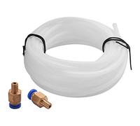 Cpolebev 5 Meters PTFE PTFE Bowden Tube With 2PCS PC4-M6 Fitting for 1.75mm Filament Printer Bowden Hotend
