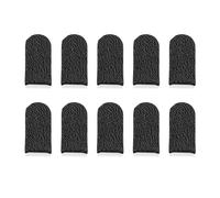 Cpolebev 5 Pair Mobile Game Controller Finger Sleeve Sets, Anti-Sweat Reusable Waterproof Breathable Full Screen Finger Set